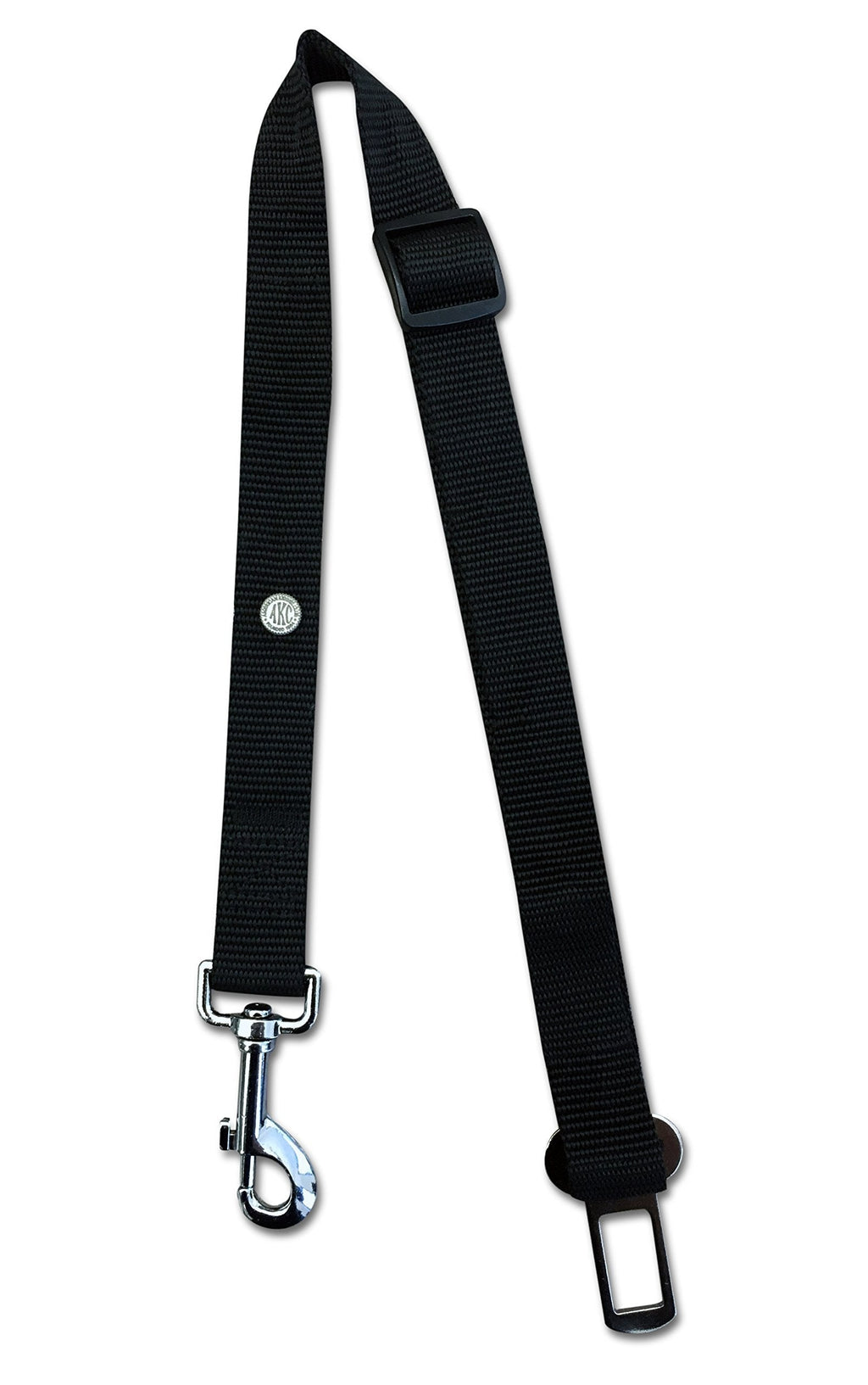[Australia] - American Kennel Club Pet Car Seat Belt, One Size Black 