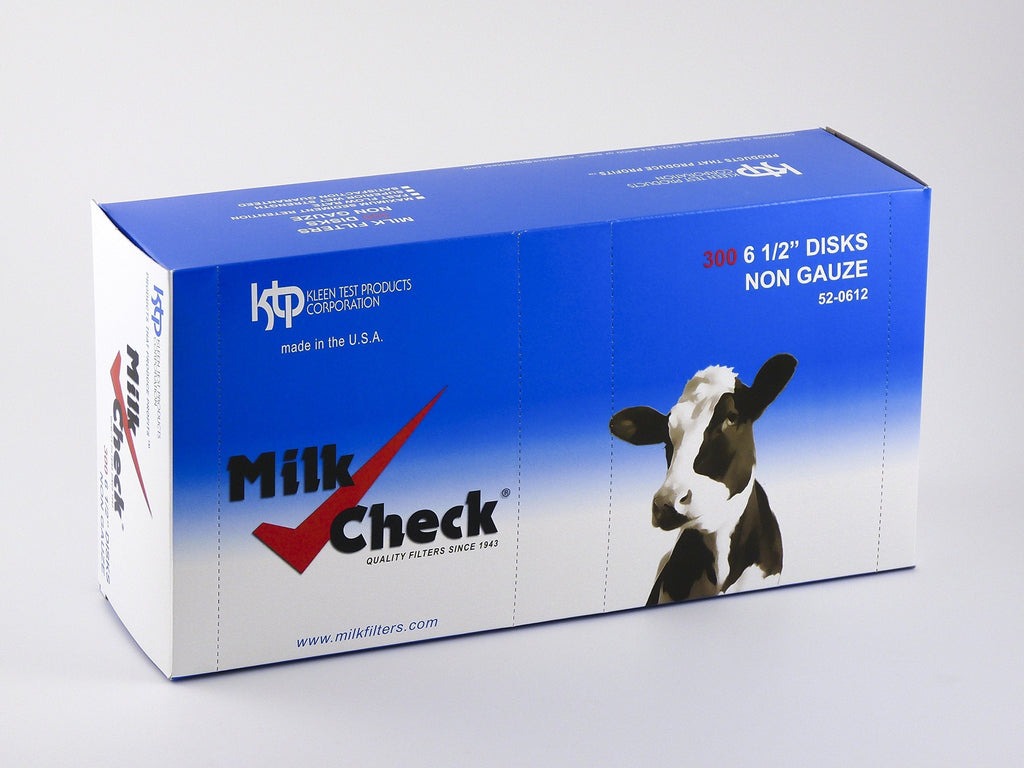 [Australia] - Milk Check Premium, Non Gauze, 6.5 inch Disk Milk Filter, One Box of 300 Filters. 8 Cents per flter 