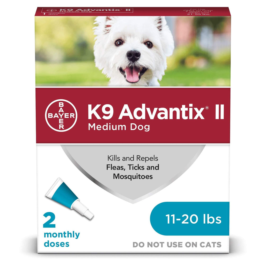 Bayer Animal Health Ax Advantixii Dogs 11-20 Pounds, 2 Month Supply - PawsPlanet Australia