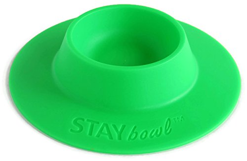 STAYbowl Tip-Proof Ergonomic Pet Bowl for Guinea Pig and Other Small Pets, 1/4-Cup Small Size, Spring Green - PawsPlanet Australia