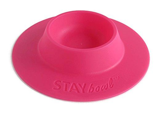 STAYbowl Tip-Proof Ergonomic Pet Bowl for Guinea Pig and Other Small Pets, 1/4-Cup Small Size, Fuchsia (Pink) - PawsPlanet Australia