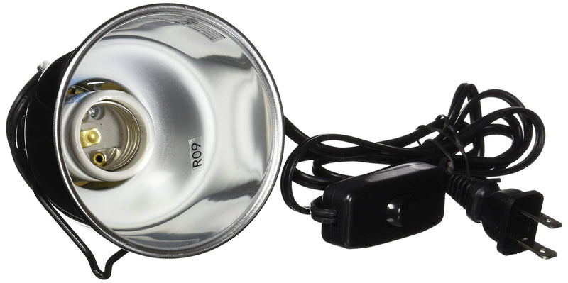 Zoo Med Nano Dome Lamp Fixture, Silver - PawsPlanet Australia