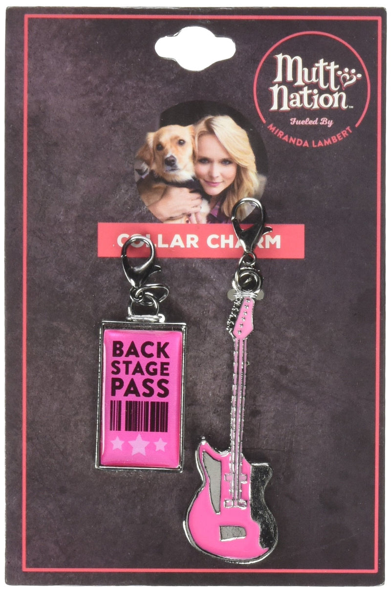 [Australia] - MuttNation Fueled by Miranda Lambert Signature Guitar and Back Stage Pass Charm Set Guitar & Back Stage Pass Charm Set 