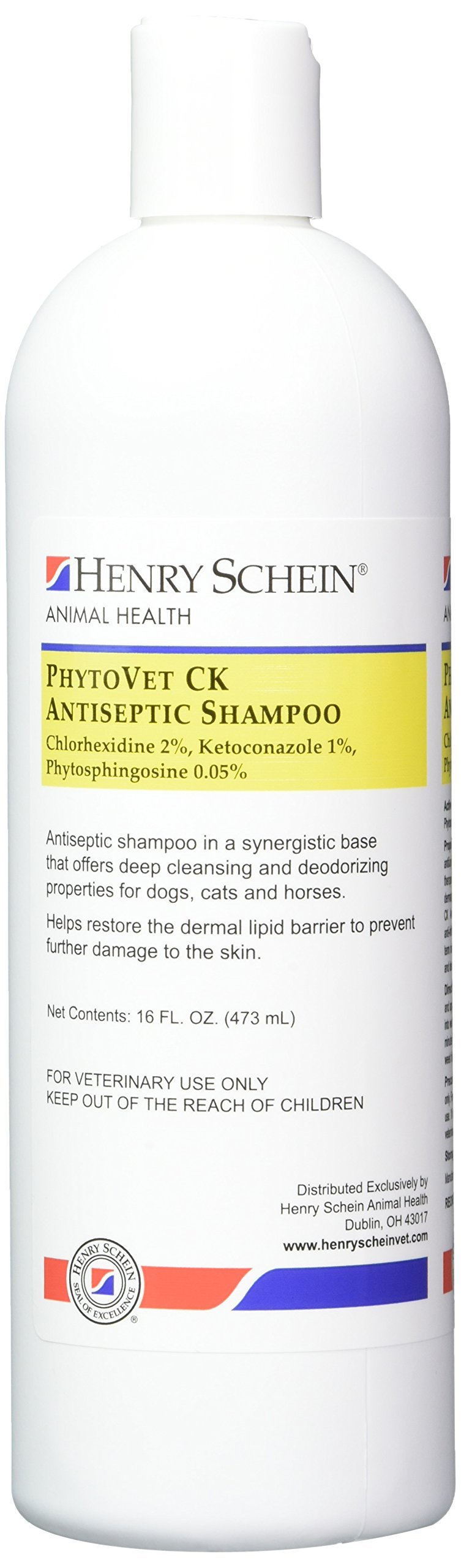 [Australia] - Butler Phytovet CK Antiseptic Shampoo for Dogs Cats & Horses - Antibacterial Antifungal & Antimicrobial Support - 16 oz 