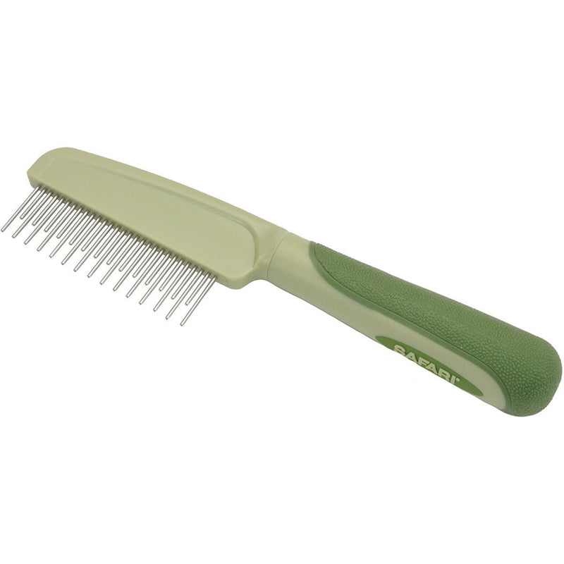 Coastal - Safari - Shedding Dog Comb with Rotating Teeth, No Color, One Size (7.5" L x 2" W) - PawsPlanet Australia