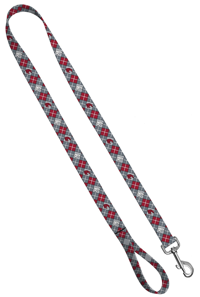 [Australia] - Moose Pet Wear Dog Leash – Washington State University Cougars Pet Leash, Made in the USA – 1 Inch Wide 1 inch by 6 feet 