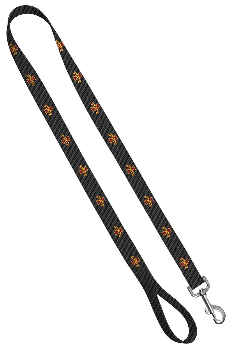 [Australia] - Moose Pet Wear Dog Leash – Iowa State University Cyclones Pet Leash, Made in the USA – 1 Inch Wide 1 inch by 6 feet 