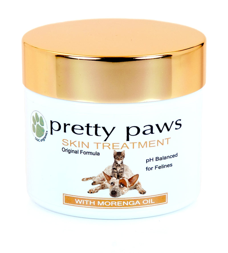 Cat Hot Spot Treatment. Pain Relief for Paw Disorders, Dermatitis, Infection, Dry Itchy Skin, Rashes, Bites, Allergic Reactions. Antiseptic Antifungal Holistic Vet Approved - Concentrated Pretty Paws - PawsPlanet Australia