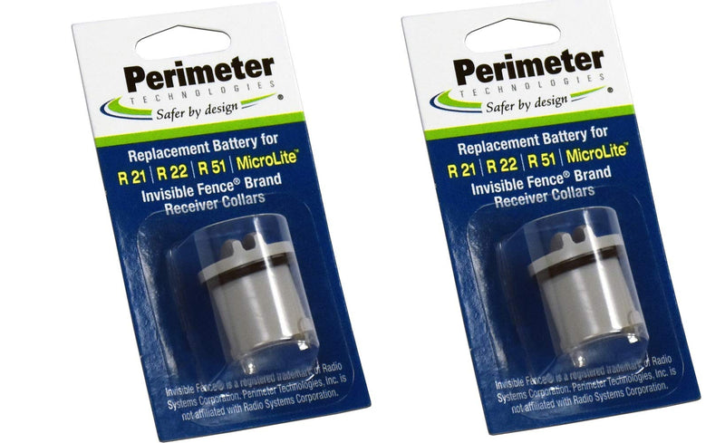 Perimeter Technologies Invisible Fence Collar Battery - Brand Compatible - Includes eOutletDeals Pet Towel 2 Pack - PawsPlanet Australia