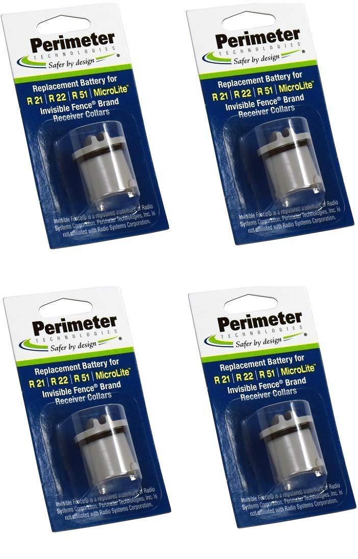 [Australia] - Perimeter Technologies Invisible Fence Collar Battery - Brand Compatible - Includes eOutletDeals Pet Towel 4 Pack 