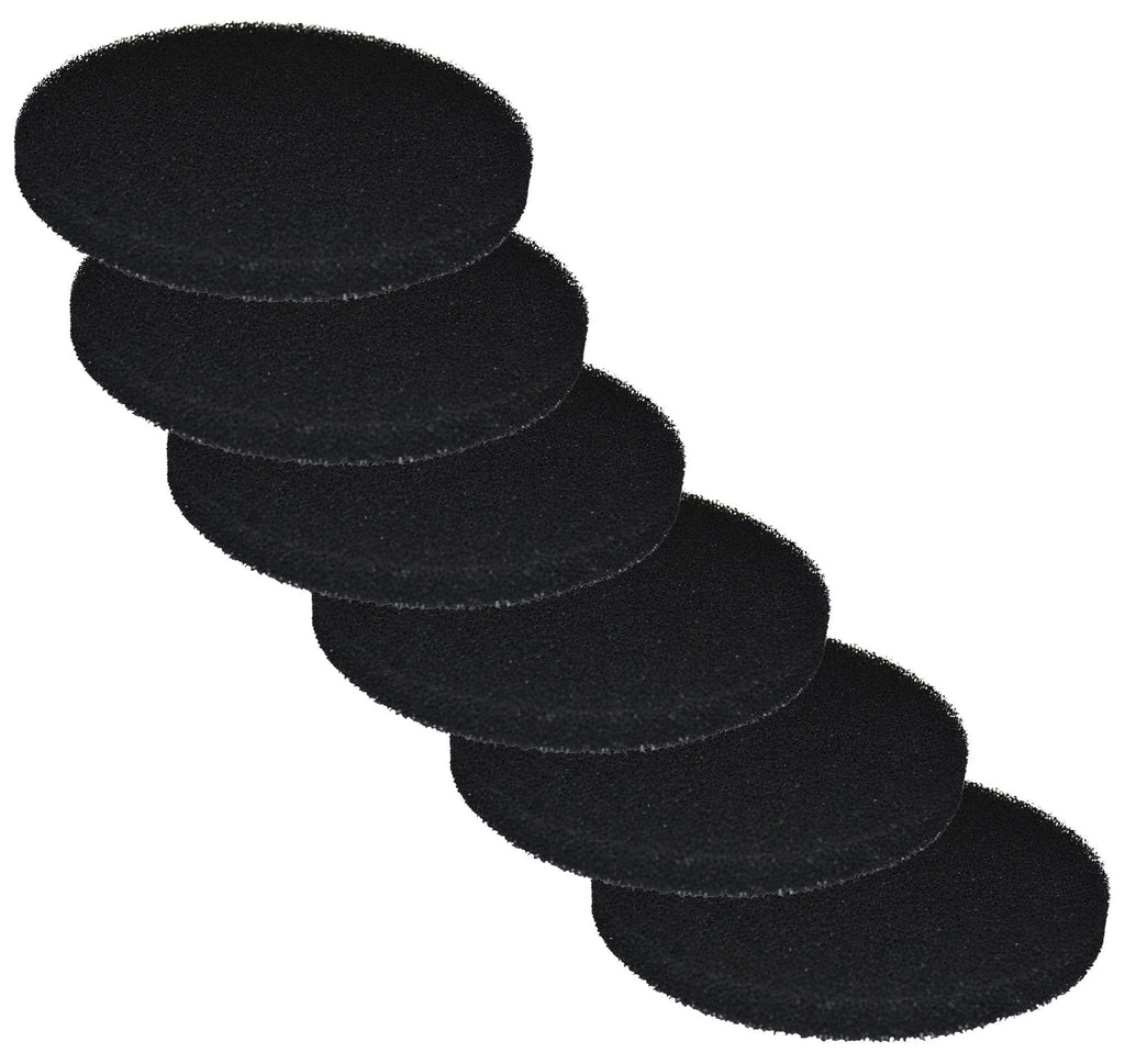 [Australia] - Zanyzap 6 Carbon Impregnated Foam Pads for Fluval FX4 / FX5 / FX6 Canister Filter 