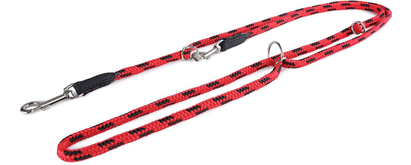 Garronda Adjustable Dog Leash 86.6 in 017+ (Red/Black) Red/Black - PawsPlanet Australia