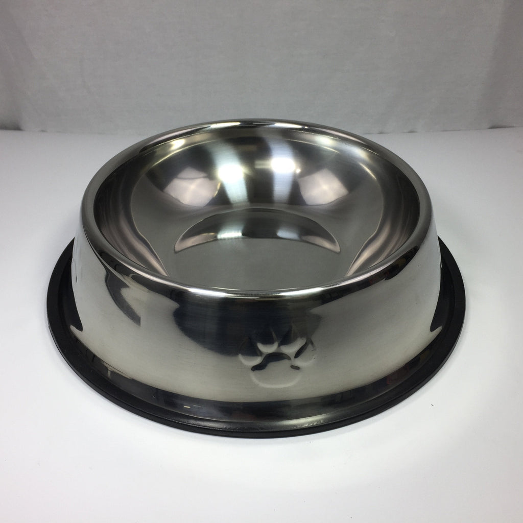 [Australia] - FixtureDisplays Set of 5 32-oz Dog/Cat Bowl Stainless Steel Dog Pet Food or Water Bowl Dish 12196 12196 