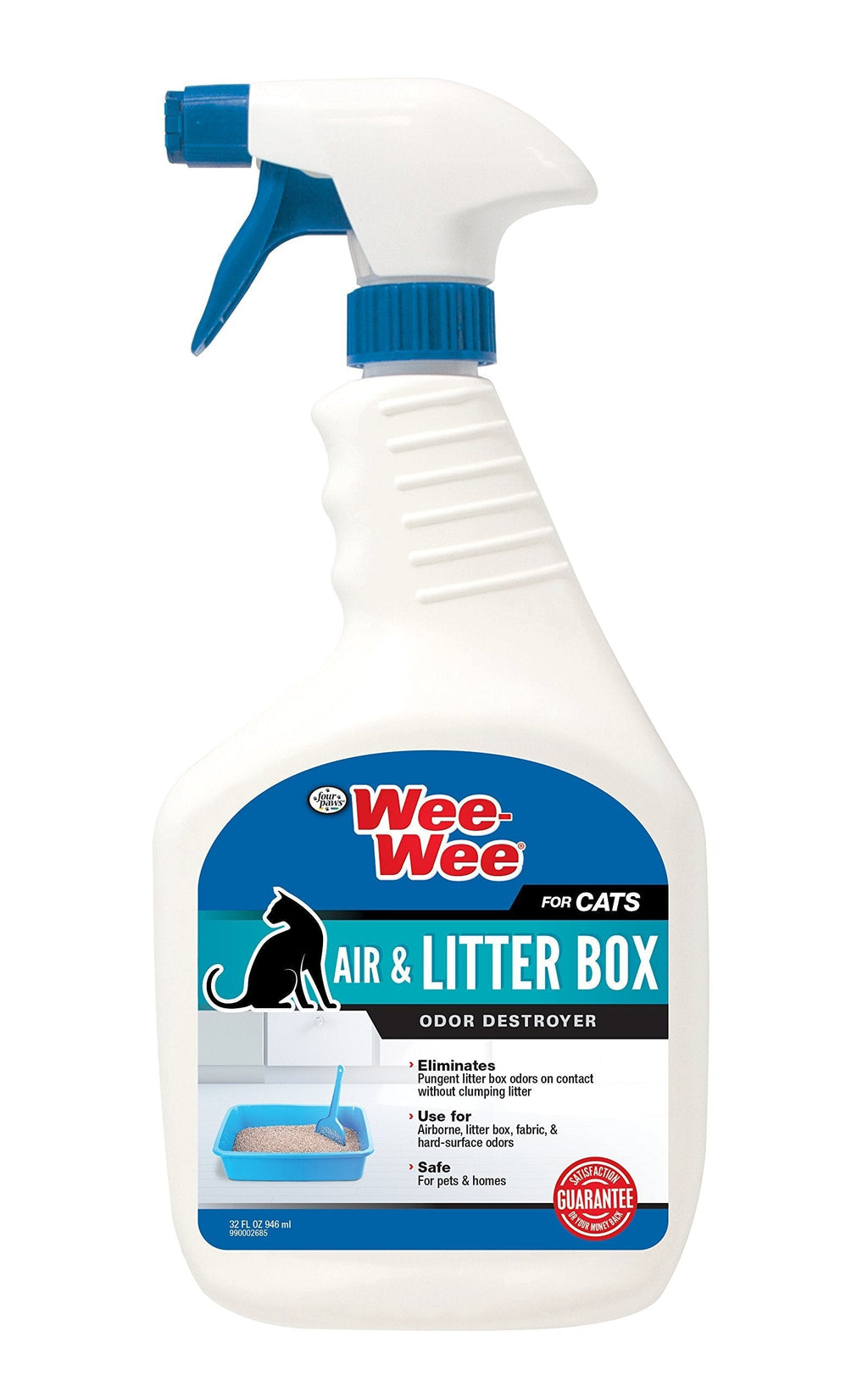 [Australia] - Four Paws Wee-Wee Cat Air & Litter Box Odor Destroyer, 32 oz 