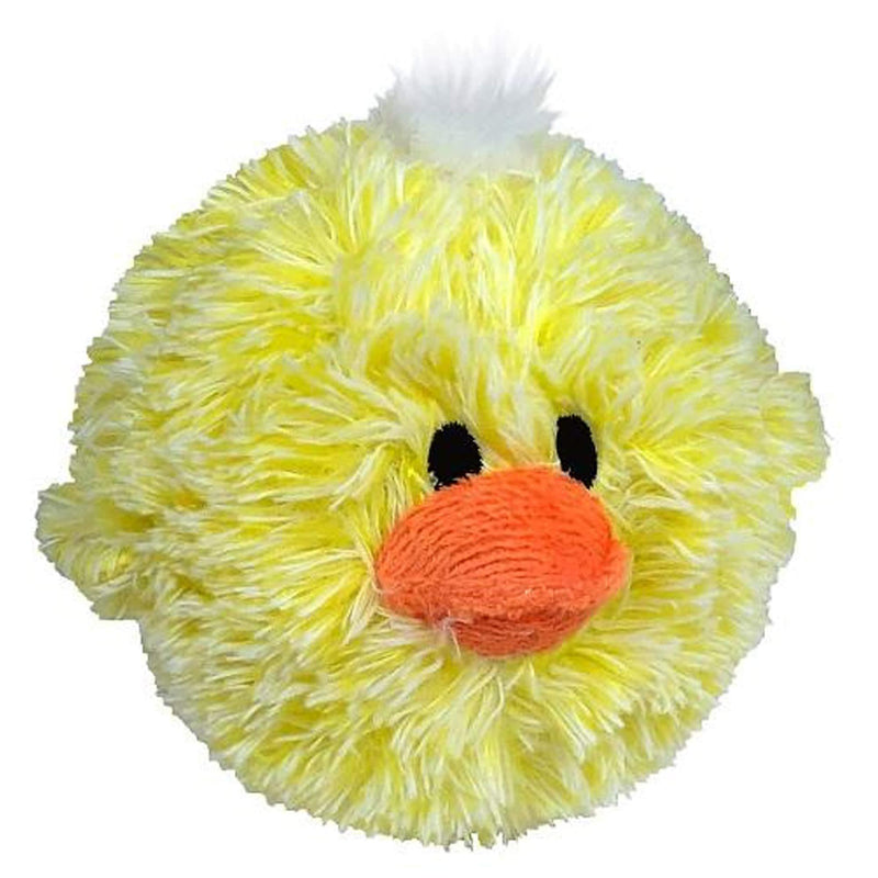 [Australia] - Petlou EZ Squeaky Chick Ball Plush Dog Toy Small 