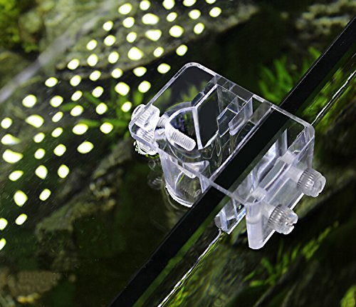 JARDLI 2-Pack Aquarium Lily Pipe Acrylic Fixture for Fix 13mm 17mm Inflow Outflow Tube - PawsPlanet Australia