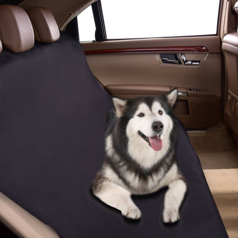 [Australia] - CAR PASS Wateproof Car Bench Seat Covers for Dogs,Pets,Classical Black Universal fit for Trucks,sedans,Suvs,Vans 