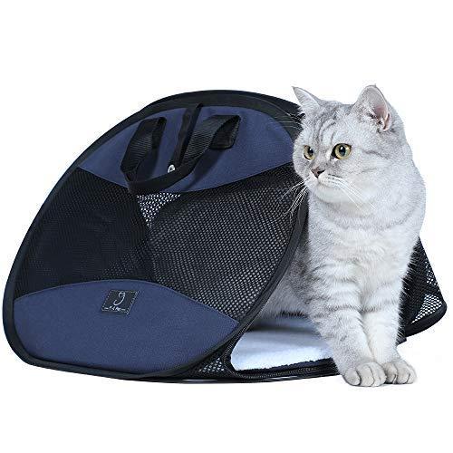 [Australia] - A4Pet Soft Sided Super Lightweight Cat Carrier for Travel, 19 x 15 x 13 Inches 