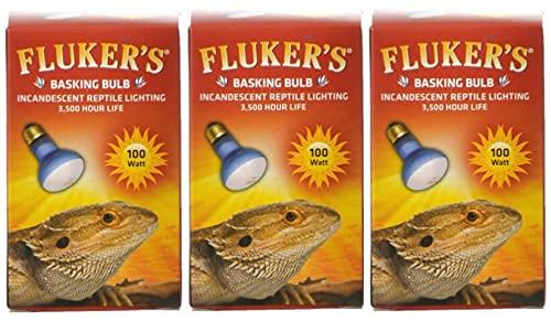 (3 Pack) Fluker's Basking Spotlight Bulbs for Reptiles 100 Watt - PawsPlanet Australia