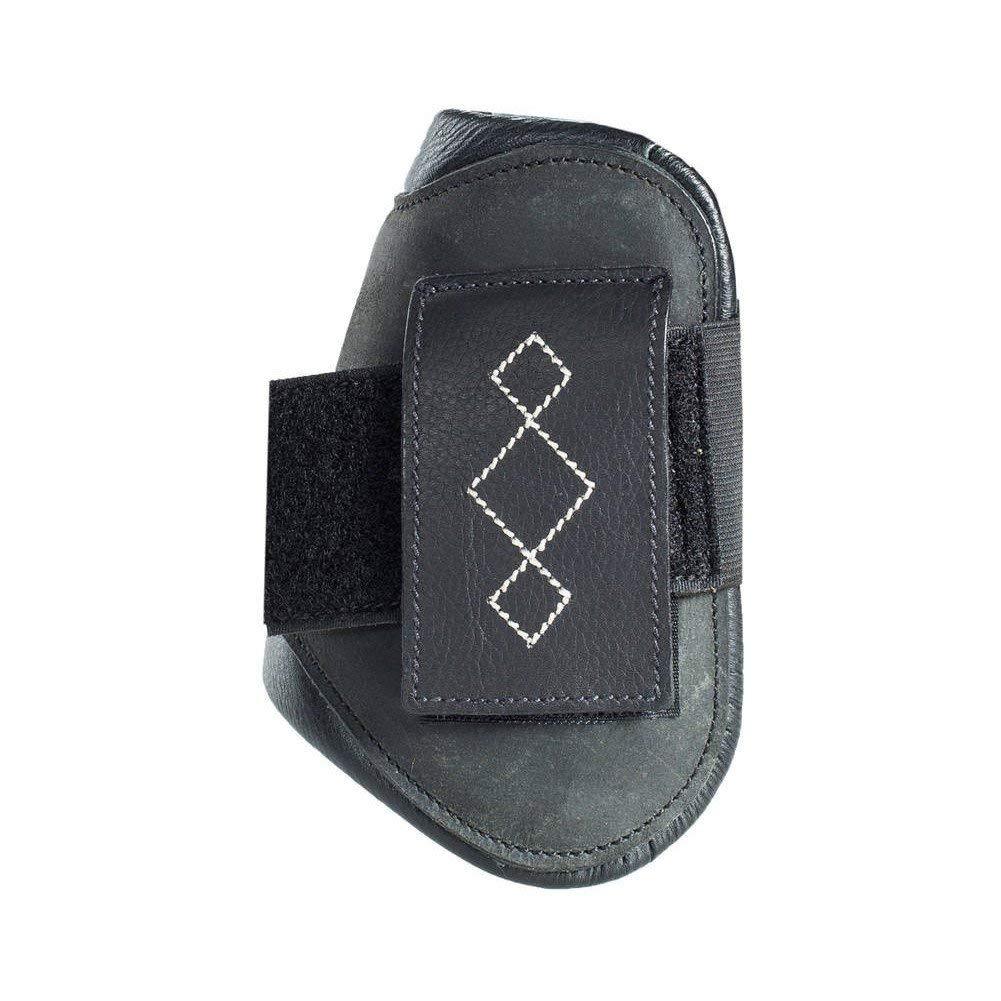 [Australia] - HORZE Supreme Sparta Fetlock Boots, Black - Cob 