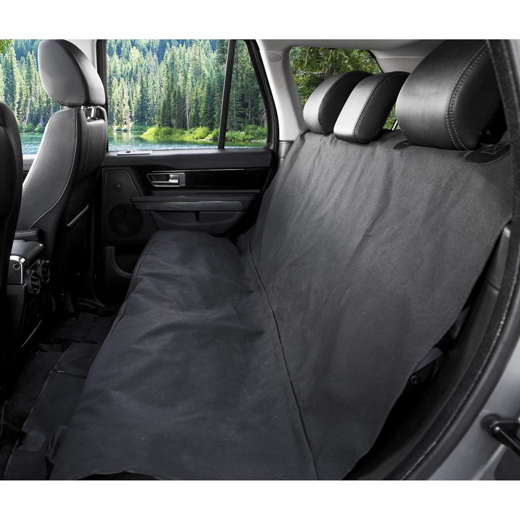 BarksBar Original Pet Seat Cover for Cars - Black, Waterproof & Hammock Convertible Extra Large - PawsPlanet Australia