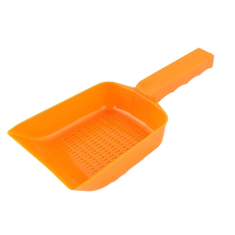 [Australia] - uxcell Plastic Gravel Strainer Shovel Clean Tool Orange for Aquarium Fish Tank, 25 x 11 x 5cm/9.8" x 4.3" x 2.0"(LWT) 