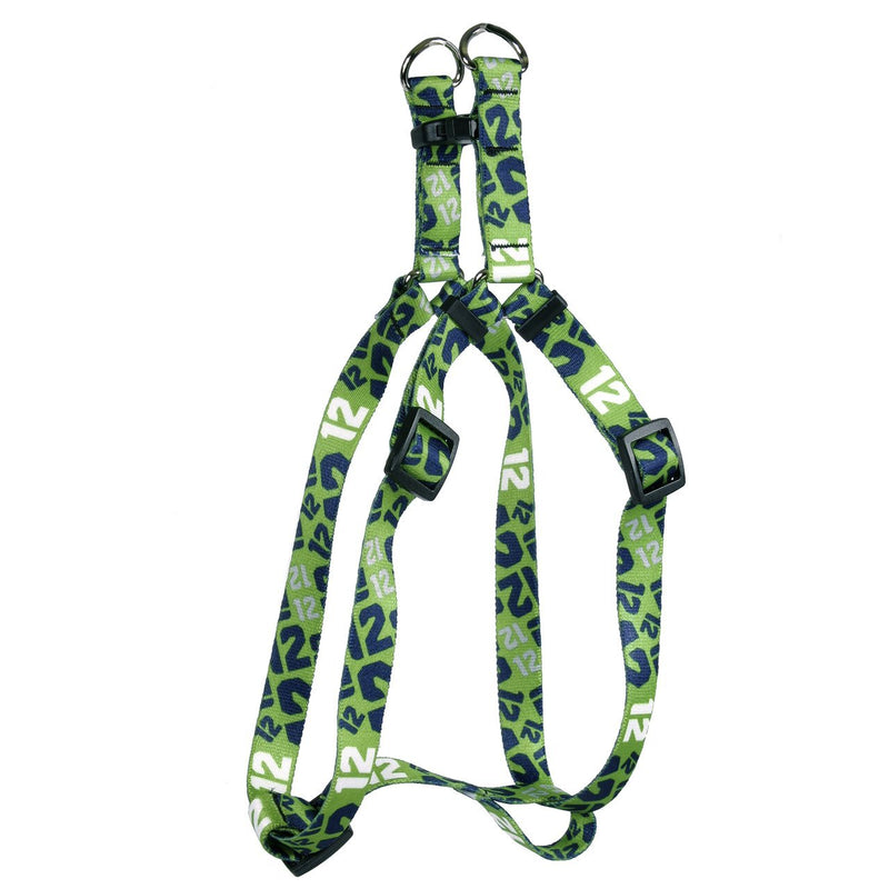 [Australia] - Yellow Dog Design 12th Dog Green Step-in Dog Harness Small 9" - 15" 