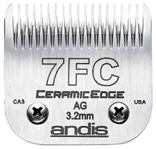 Andis Stainless Steel Pro Quality Grooming Ceramic Edge Clipper Blades Choose Size ! # 7FC Finish Blade = 3.2mm - PawsPlanet Australia