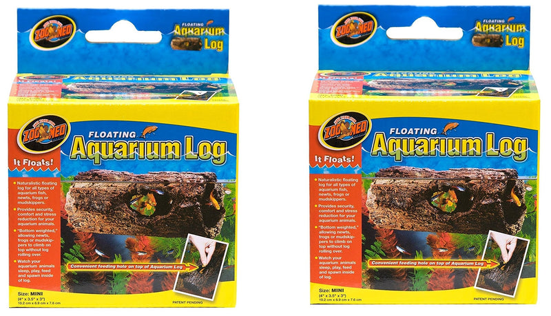 Zoo Med (2 Pack) Floating Aquarium Logs, Mini - PawsPlanet Australia