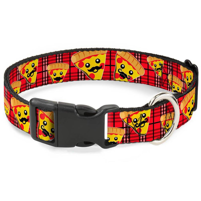 [Australia] - Buckle-Down Plastic Clip Collar 1" Wide - Fits 15-26" Neck - Large 