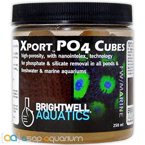 [Australia] - Brightwell Aquatics Xport PO4 Cubes - High-Porosity Cube Filter Media for Phosphate & Silicate Removal from Pond, Freshwater & Marine Aquariums 250ml 