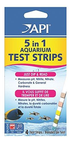 [Australia] - API 5 in 1 Test Strips Water Conditioner for Aquariums, 4 Count by API 