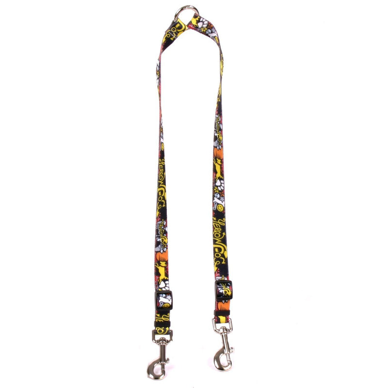 [Australia] - Yellow Dog Design Graffiti Dog Coupler Dog Leash Large 