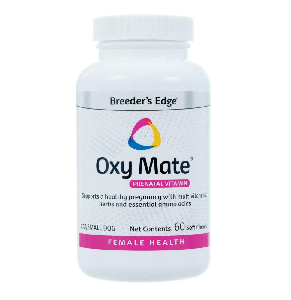 Revival Animal Health Breeder's Edge Oxy Mate- Prenatal Supplement- 60ct Soft Chews Small Dogs & Cats - PawsPlanet Australia