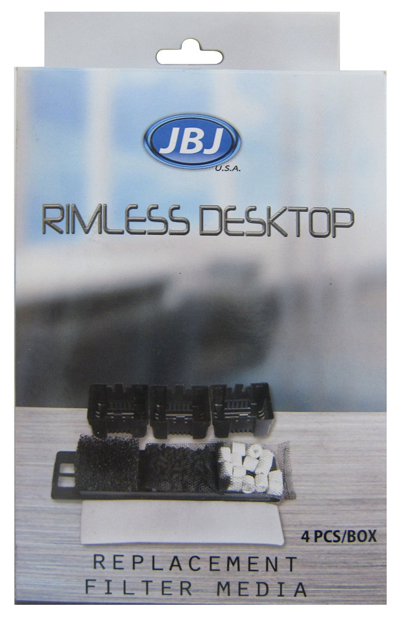 [Australia] - JBJ Rimless Desktop Filter Media (4-Pack) 
