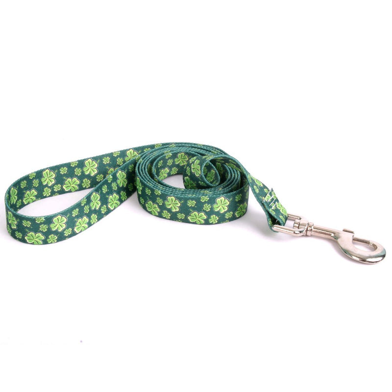 [Australia] - Yellow Dog Design 4 Leaf Clover Dog Leash 3/4" x 60" (5 feet) Long 