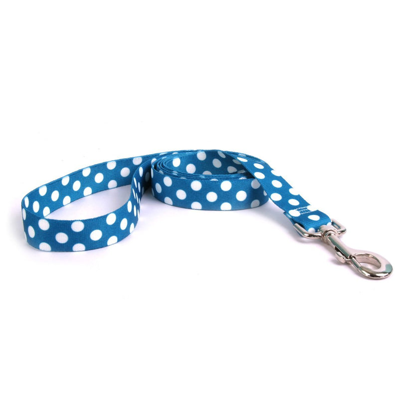 Yellow Dog Design 1" x 60" (5 ft.) Blueberry Polka Dot - PawsPlanet Australia