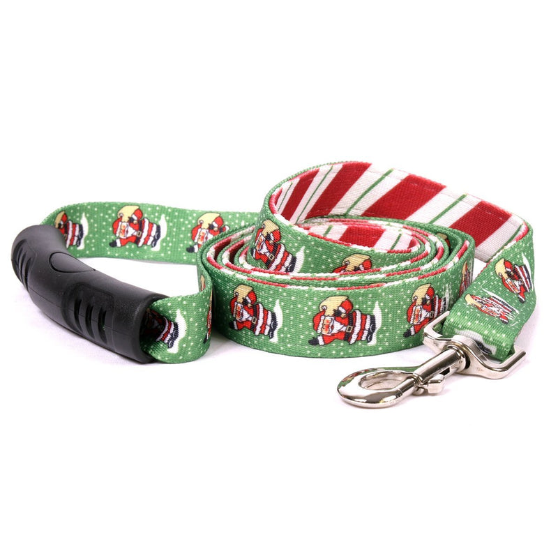 [Australia] - Yellow Dog Design Santa Claus Uptown Dog Leash 1" x 60" (5 feet) Long 