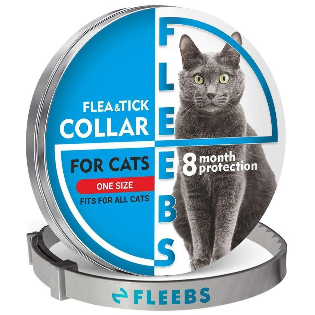 Fleebs Cat Collar for 8-Month Validity Period Adjustable Collars for Cat Kitten Collar Fits All Cats Pet Supplies (Collar B) Collar B - PawsPlanet Australia