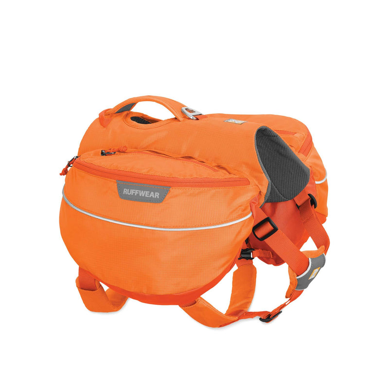 [Australia] - RUFFWEAR - Approach Dog Pack, Backpack for Hiking and Camping Orange Poppy Large/X-Large 
