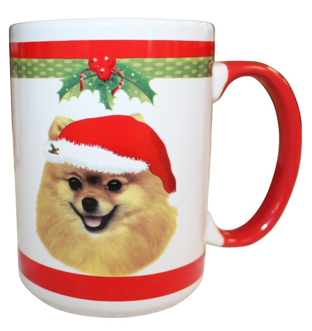 [Australia] - E&S Pets Pomeranian Mug, 15 oz 