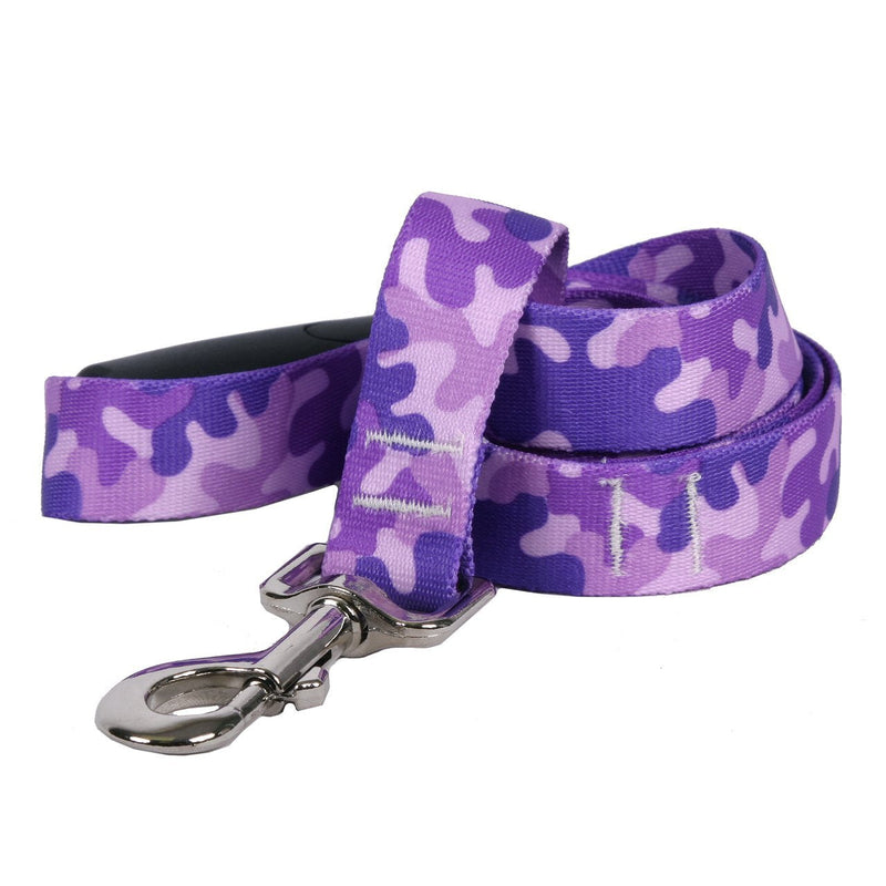 [Australia] - Yellow Dog Design Standard Leads, Camouflage Collection Camo Purple 1" x 60" (5 ft.) 