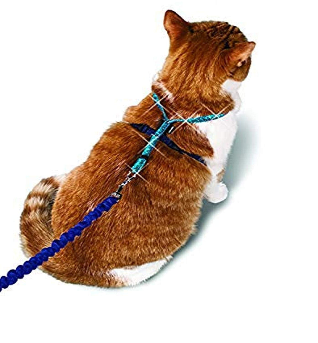 [Australia] - PetSafe Come With Me Kitty Glitter Harness and Bungee Cat Leash Large 