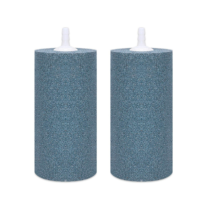 [Australia] - VIVOSUN Air Stone 2PCS 4 X 2 Inch Large Air Stone Cylinder for Aquarium and Hydroponics Air Pump 