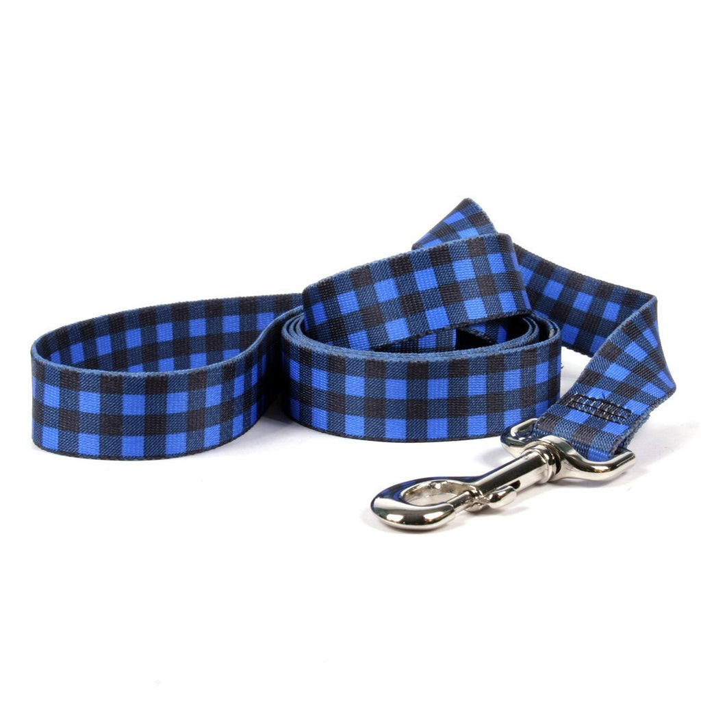 [Australia] - Yellow Dog Design Standard Leads, Buffalo Plaid Collection Buffalo Plaid Blue 1" x 60" (5 ft.) 