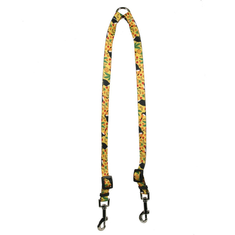 [Australia] - Yellow Dog Design Fruity Tucan Coupler Dog Leash Large 