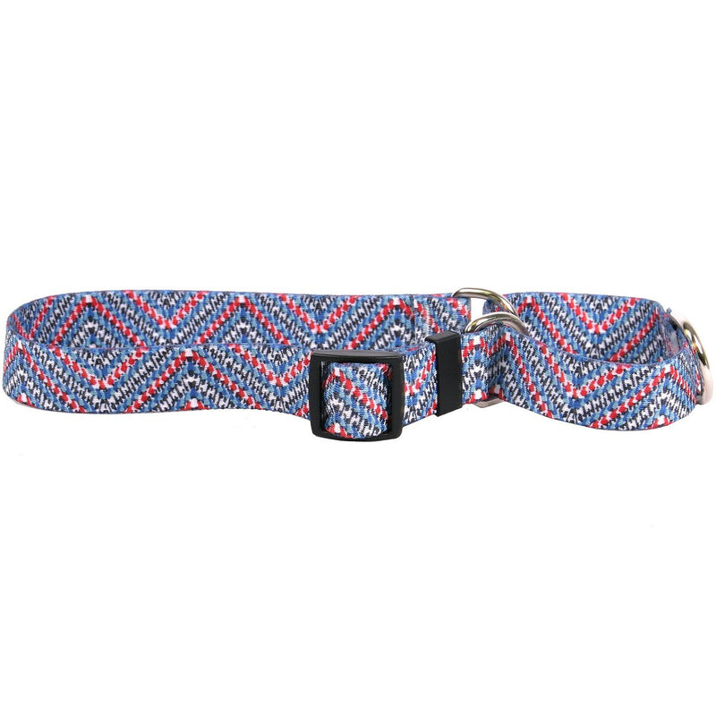 [Australia] - Yellow Dog Design Multi Tweed Martingale Dog Collar Extra Small 10" 