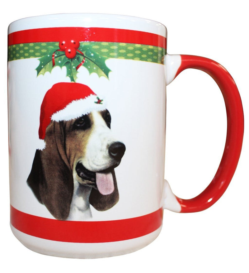 [Australia] - E&S Pets Basset Hound Mug, 15 oz 