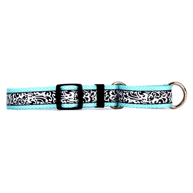 [Australia] - Yellow Dog Design Martingale Slip Collar, Modern Collection Medium 20" Chantilly Teal 