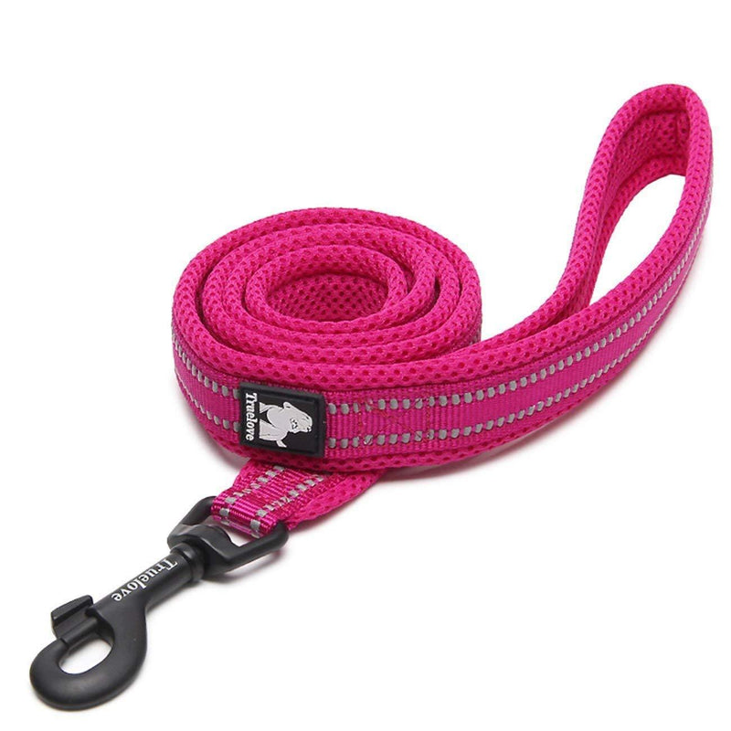 [Australia] - TRUE LOVE Reflective Dog Leash Puppy Walking Lead, Padded Pet Chain Rope，Length 110cm Truelove TLL2111 Large Pink 